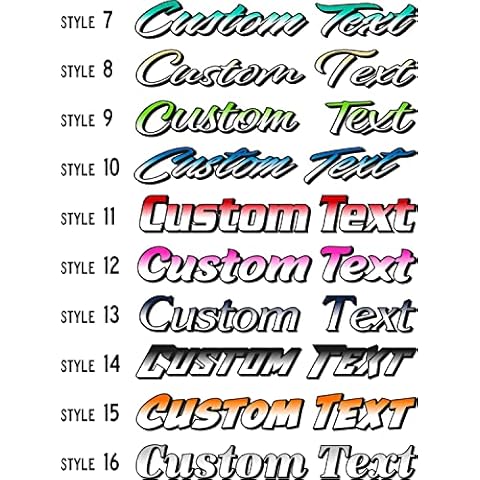 Custom Text Decal/Custom Vinyl Graphic/Premium Vinyl Lettering/Car, Truck, Van, Boat, Window, Wall Sticker CTDP Cover