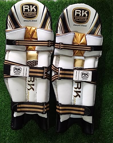 Image of Batting Leg Gaurd Test Black PU - 25 inch Inch Youth Size