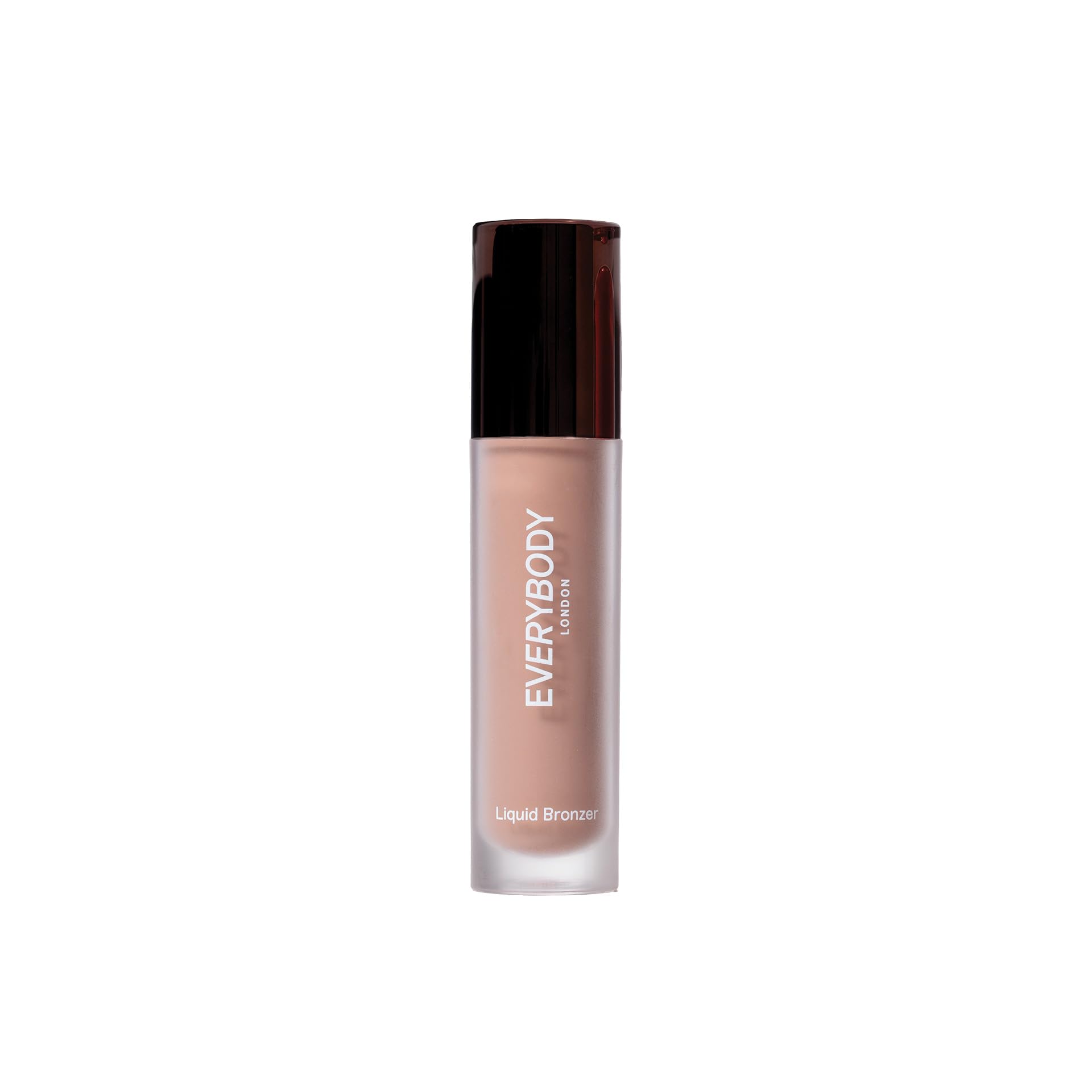 EVERYBODY LONDON Bronzer w płynie, aksamitna formuła, naturalny efekt muśnięcia słońcem, łatwe blendowanie, promienny blask bez pomarańczowych tonów, 10ml (Cool Sand)