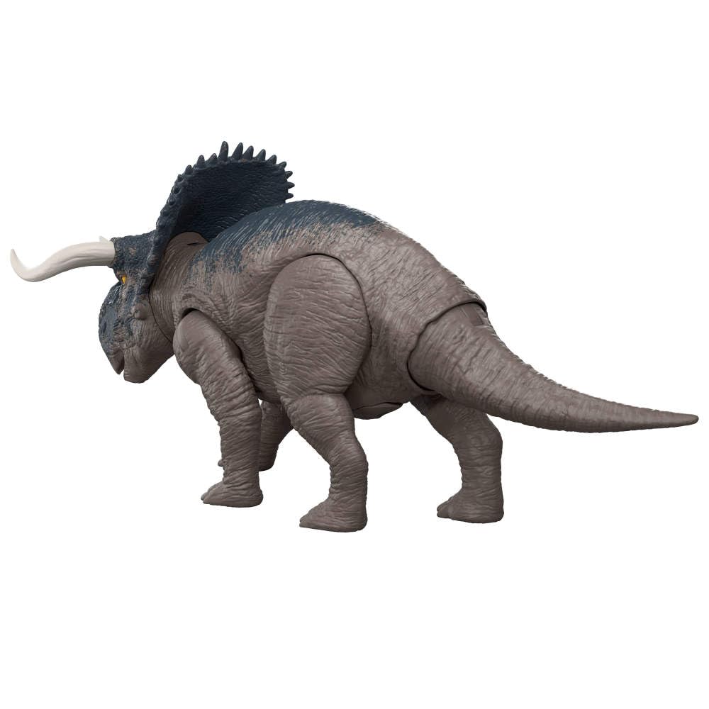 Amazon.com: Mattel Jurassic World Rebirth Wild Roar Nasutoceratops