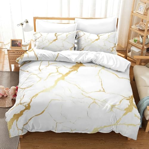 Housse de couette 140x200 cm au design abstrait moderne