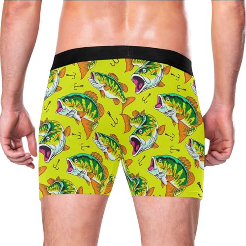 Men's Boxer Briefs Novelty Soft and Breathable with Fly Underwear for Men3