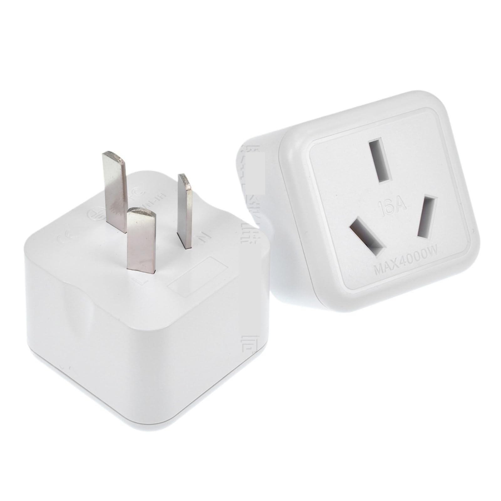 Adaptador de enchufe 10A a 16A soluciona clavijas gruesas que no entran