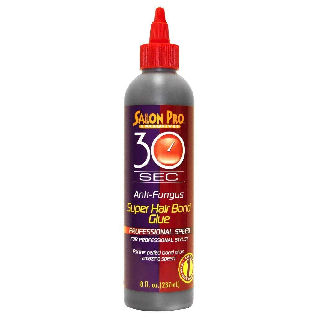 Amazon.com: Salon Pro 30 Sec. Super Hair Bond Glue Professional Speed, 8  Ounce : Beauty & Personal Care
