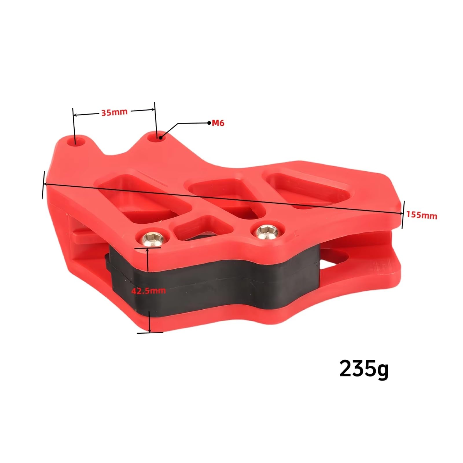 Barra Guía Cadena Compatible Con Para CRF150F 2003 2004 2005 2006 2007 2008 2009 2010 2011 2012 2013 2014 2015 2016 2017 Protector Guía De Cadena Motocicleta