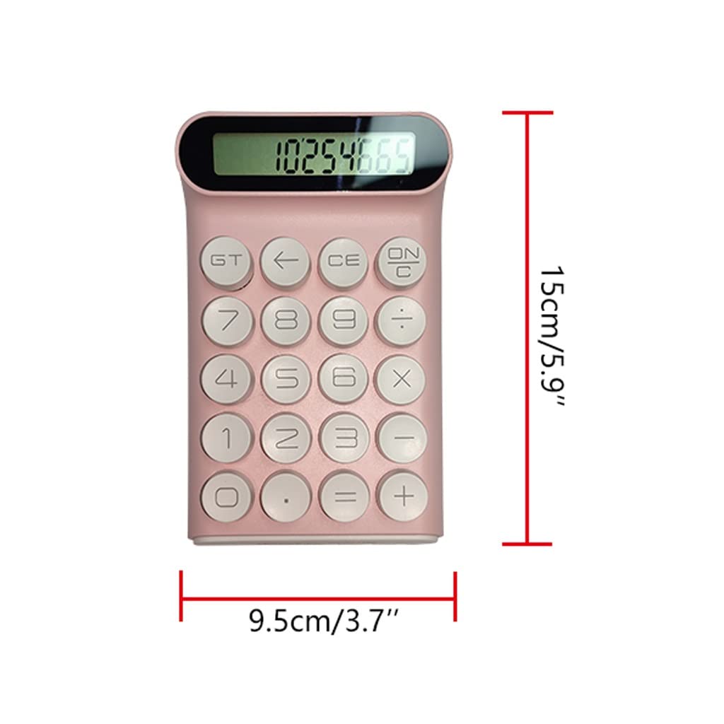 calcolatrice, Calcolatrice portatile, calcolatrice elettronica a 10 cifre, alimentata a batteria, for studenti, regalo(Black)