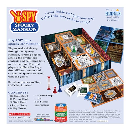 I SPY Spooky Mansion Juego para Niños Preescolar miniatura 4