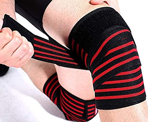 Ankle/Knee/Elbow Support Brace Wrap (1 Pair) Pressurized Ankle Movement with Compression Wrap, Breathable Neoprene Sleeve, Adjustable Wrap Reduce Relief
