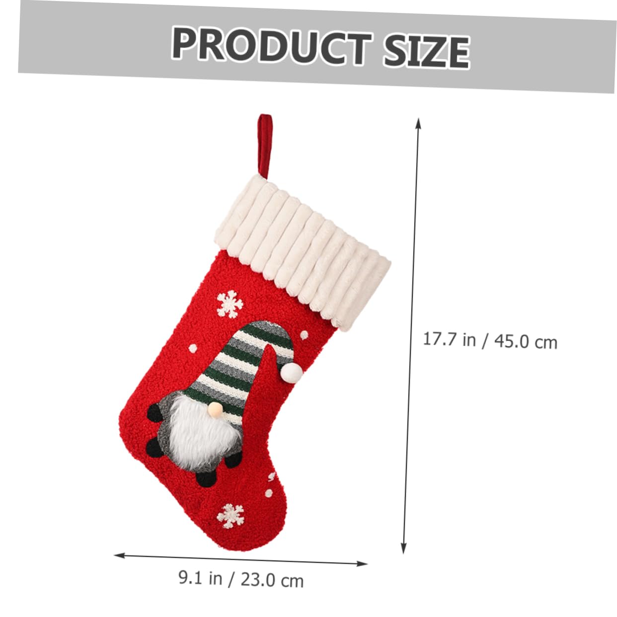 Jinlinjew Calza di Natale Personalizzata in Maglia a Blocchi di Colore Cavo a Maglia Calze Natalizie Decorazione Ornamenti per Borse da Appendere per Camino dell'albero di Natale