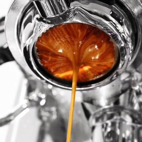 Image of THW Bottomless Portafilter for Coffee Machine 51mm Black PVC Handle| Kitchen Dining | Small Kitchen Appliances | Coffee | cafetaria (Black Handle)(for Indian Coffee Machines ONLY)
