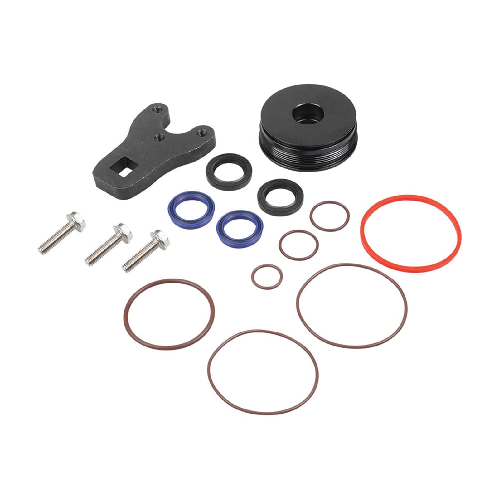 Jeu Complet de Joints de Piston avec Outil pour Une Installation Rapide par Les bricoleurs sur Les Voitures et Les Motos garantissant Une Cabine sèche 5008985 Joint Haute efficacité