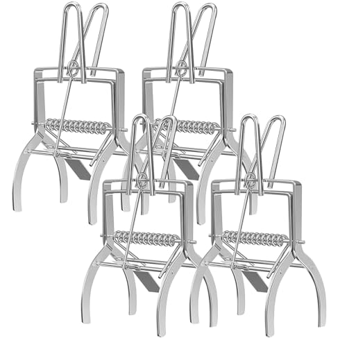 Newthinking Claw Mole Trap Killer Powerful Mole Deterrent Control Trap Heavy-duty Galvanized Steel Rust Resistant Mole Killer for Garden