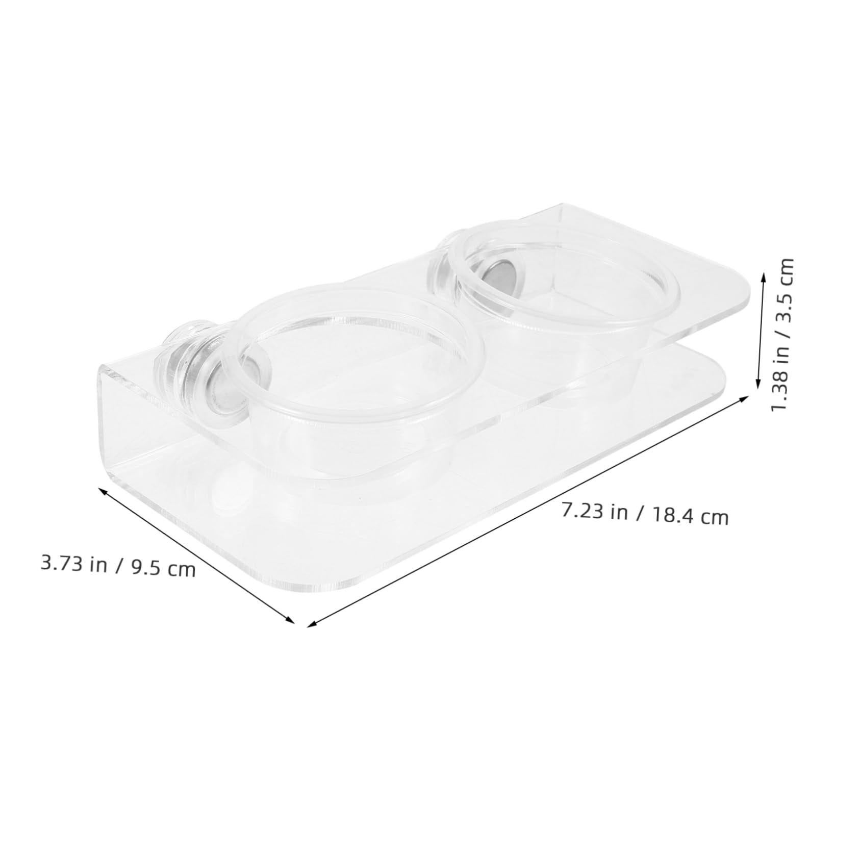 POPETPOP 5 Juegos Comedero para Reptiles Accesorios para Terrarios Gecko Tazones De Comida De Gecko Alimentador De Gecos Cuencos De Agua para Reptiles Cuenca De Agua De Reptil El Plastico