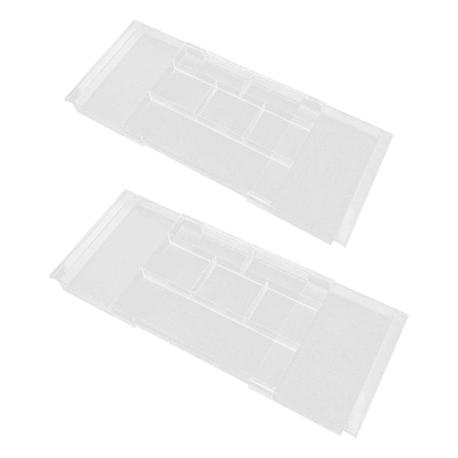 2 Piezas Organizador Compartimentos Expandible de Cajones