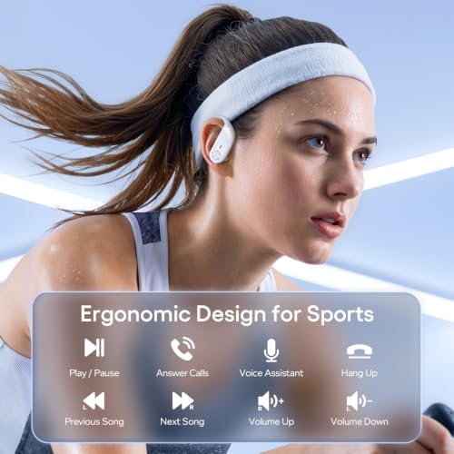 Hybrid Active Noise Cancelling Wireless Ear Buds 80 Hrs Playtime Hi-Res Stereo Quality Bluetooth Earbuds with Transparency Mode Headphones Bluetooth Earhooks ANC Earphones for Work Sports Travel — view 6