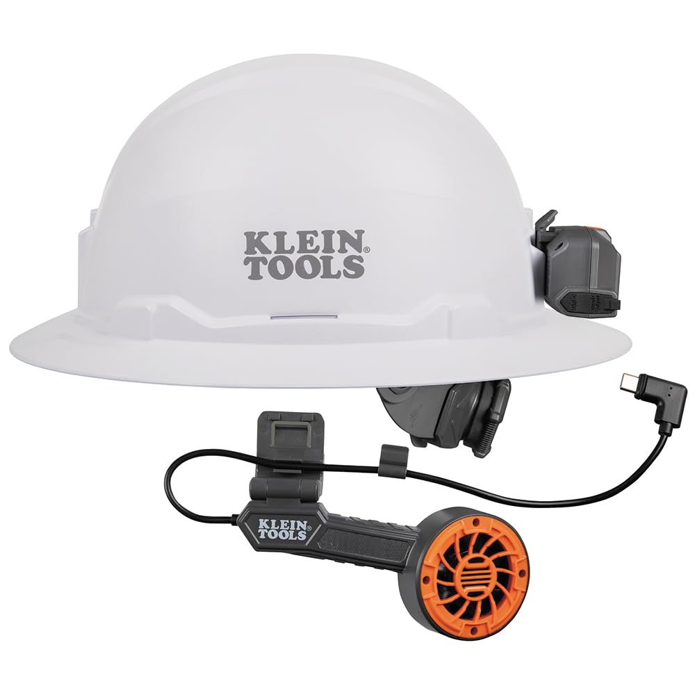 Klein Tools 80162 Hard Hat Set, Class E Nonvented Hat, Dual