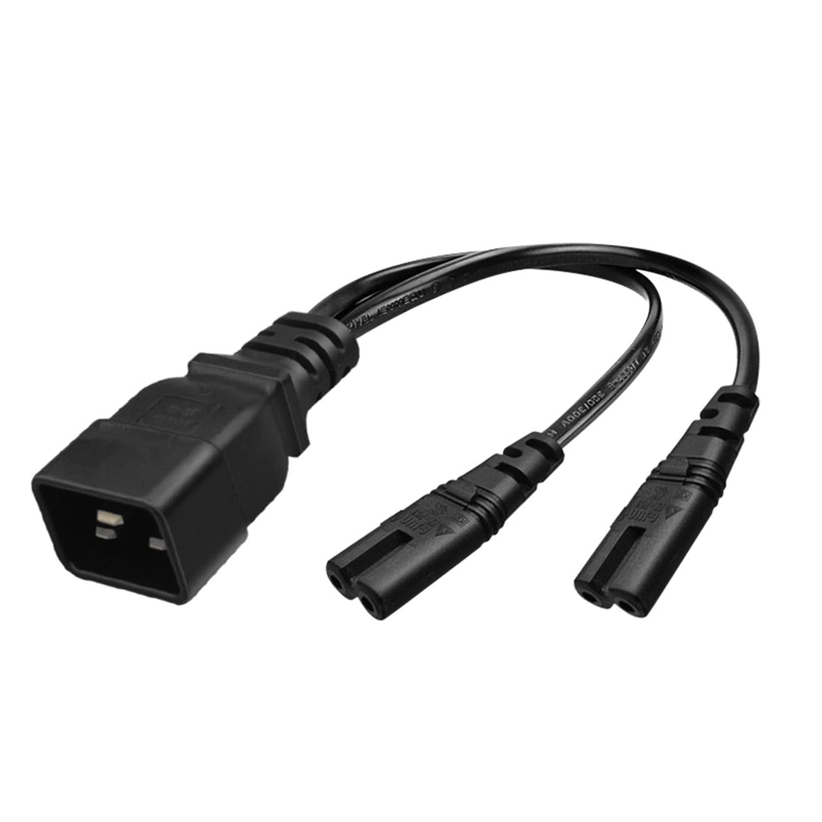 Amazon.co.jp: 3 極 C20 C7 + C7 コネクタアダプタコードオスプラグ