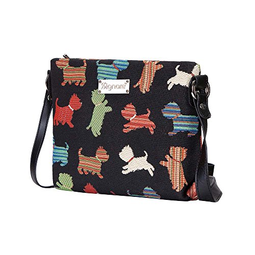 Image of Signare Tapestry Crossbody Bag Sling Shoulder Purse for Women