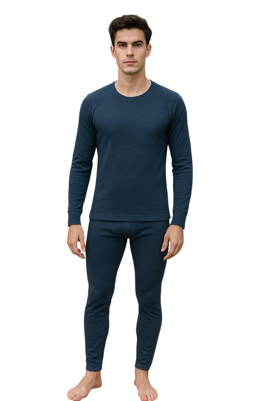 dollar Wintercare Men Thermal Top & Bottom Set-picture-39