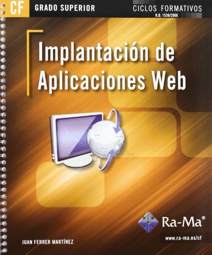 Portada de Implantación de aplicaciones web