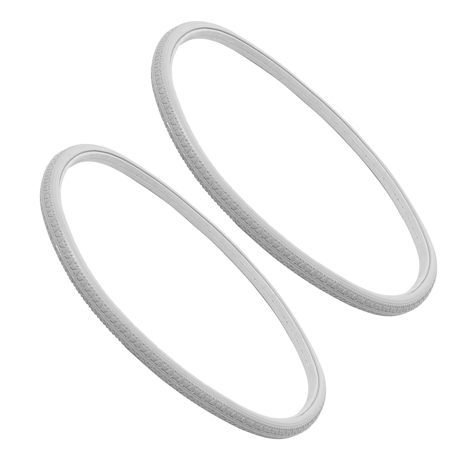 COLLBATH 2 Neumáticos Sólidos de Pu para Silla de Ruedas Traseros y Delanteros, Resistentes Mantenimiento, Ideales para Uso en Interiores y Entornos Silenciosos