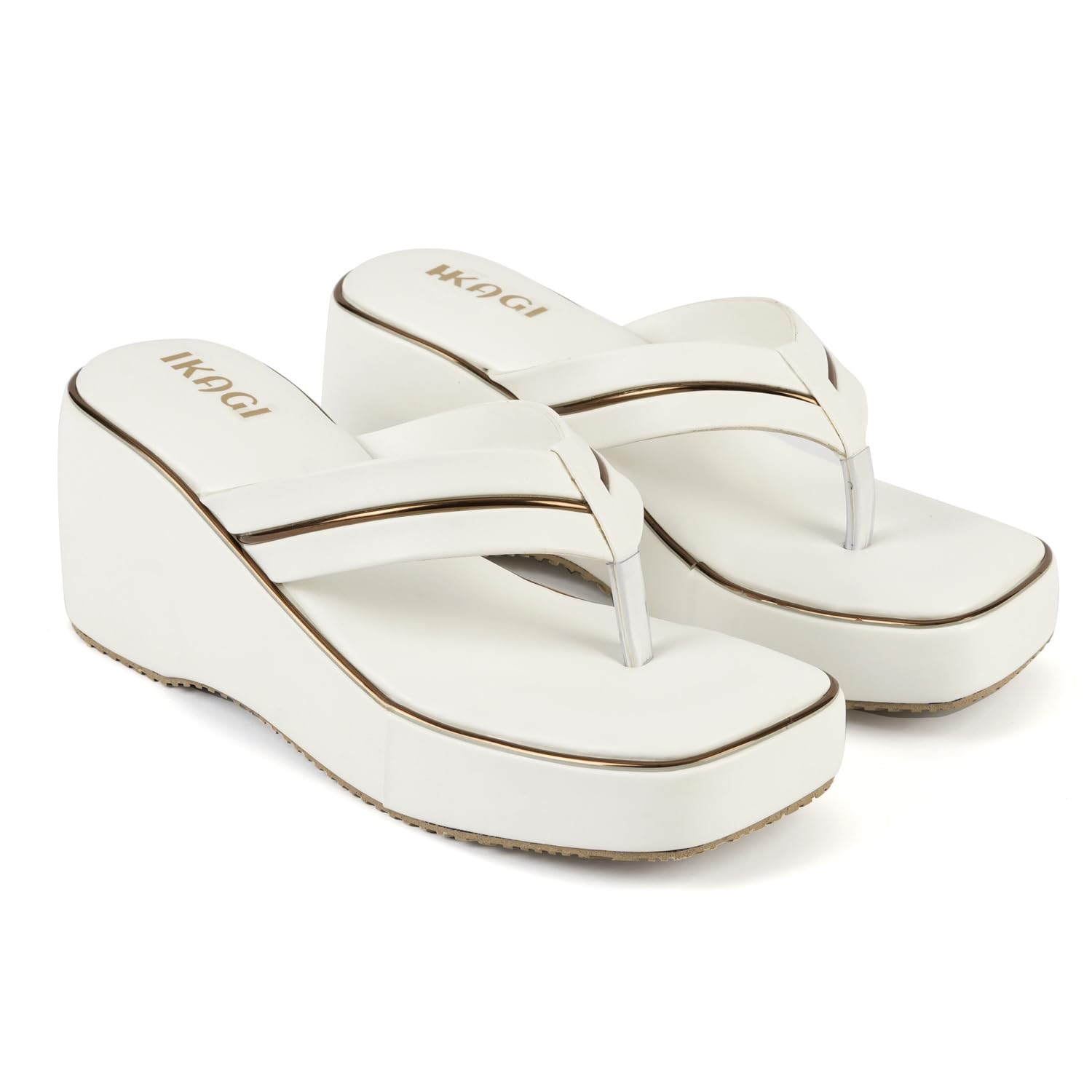 Women’s Toe-Ring Platform Wedge Sandals Slippers | Stylish Slip-On Platform Heels-image-15