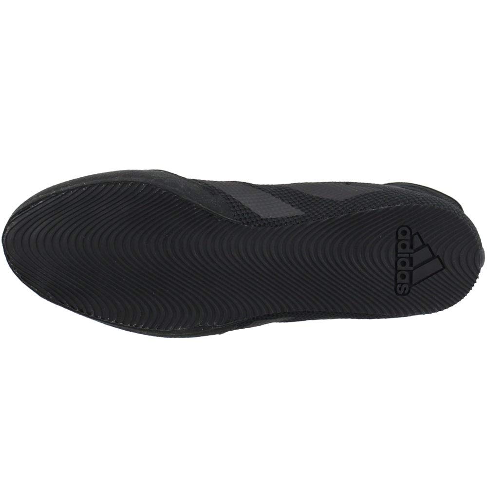 adidas Unisex Box Hog 3 Sneaker, Core Black Core Black Core Black Core Black, 44 EU