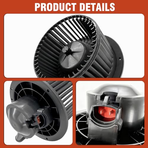 Image of Front AC Heater Blower Motor with Fan Fit for Ford Explorer 2006-2010,Explorer Sport Trac 2007-2010, Compatible with Mercury Mountaineer 2006-2010,Replacement for OE#700178, 8L2Z19805A