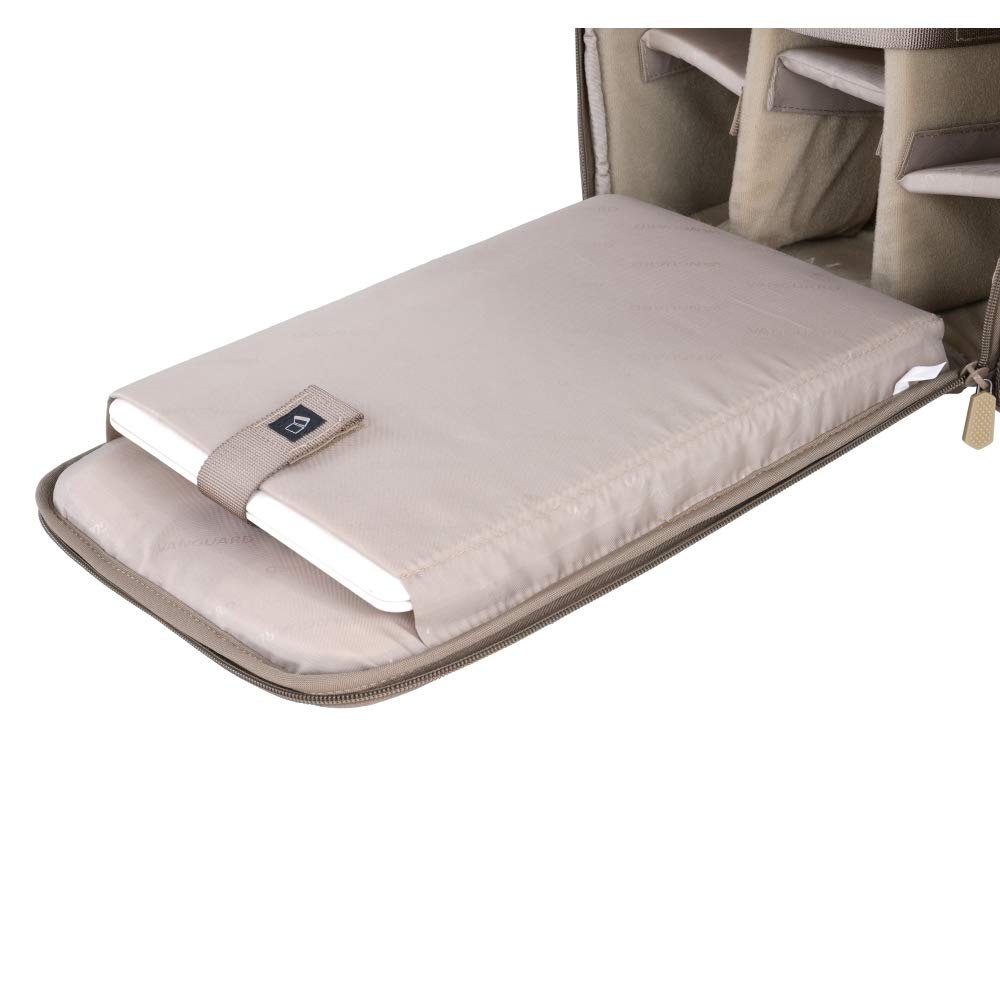 VANGUARD VEO Range T45M BG Backpack for DSLR/Mirrorless Camera, Tactical Style – Beige