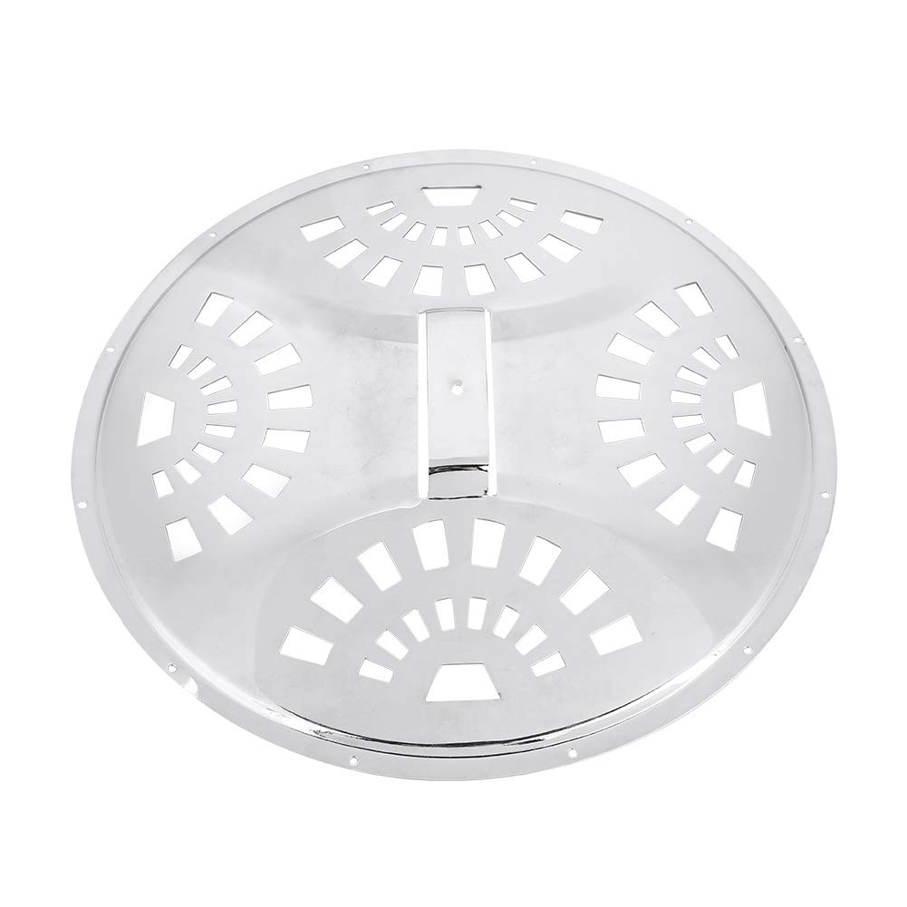 SOULONG Kit d'Accessoires pour Guitare à Résonateur Dobro avec Écrans Soundhole, Cordier, Pont Araignée, Cône de Résonateur, Selle