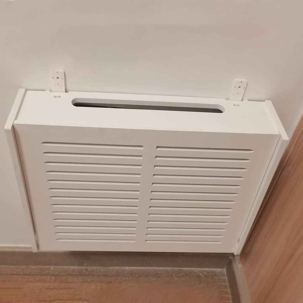 Scatola portaoggetti per router WiFi, organizer da scrivania e copertura per set-top box, gatto ottico e presa metallica, decorazione elegante e soluzione di archiviazione funzionale