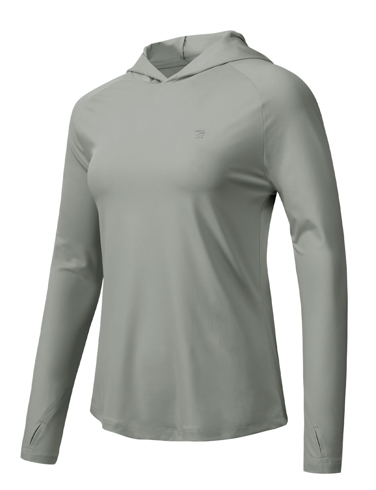 TBMPOY Womens UPF 50+ Sun Protection Hoodie Shirt Long Sleeve Fishing Hiking Outdoor UV Shirt Lightweight
