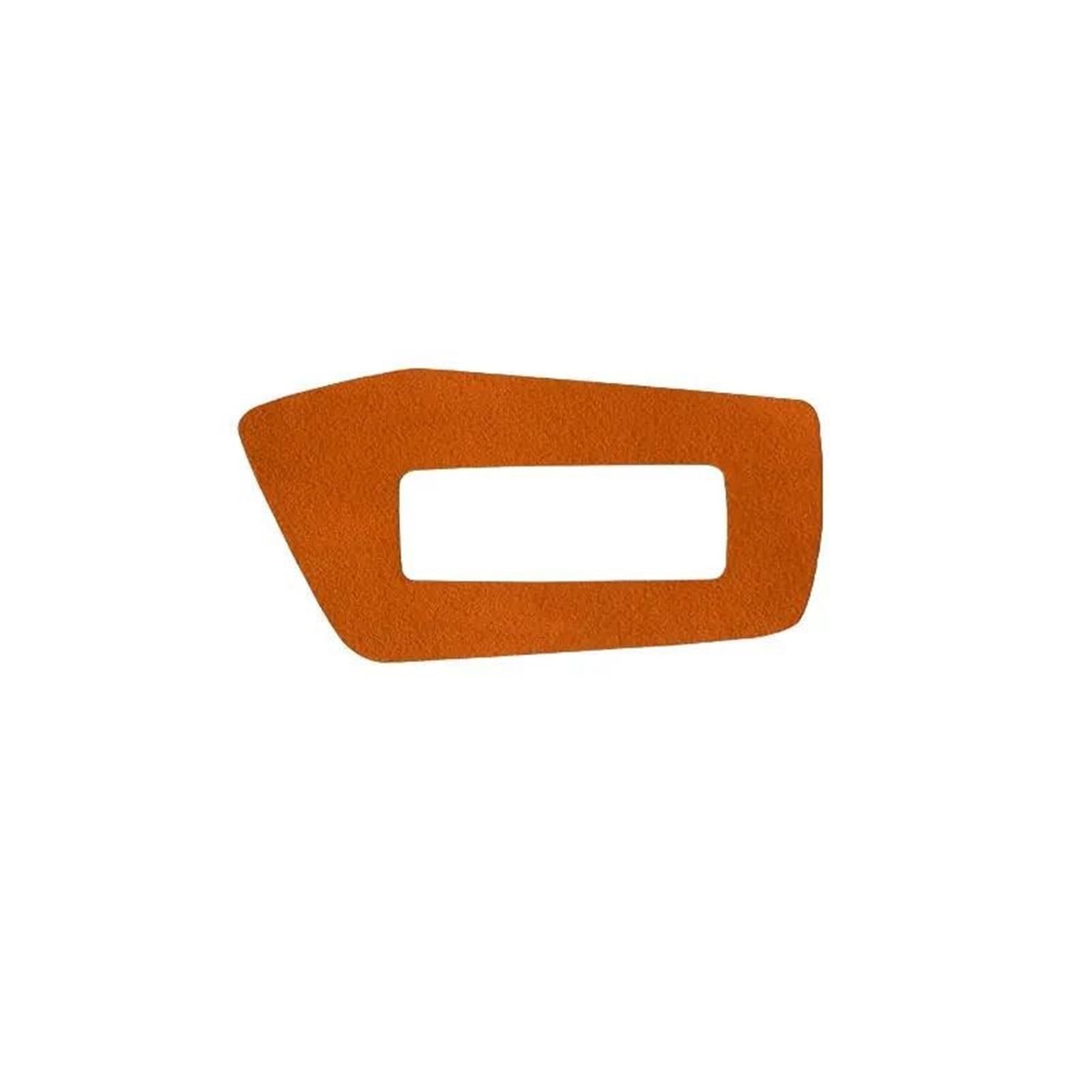 Fcaopcwama 2969 Orange Rhd For Audi A6 A6l A7 A7l 2019-2024 Made Of Alcantara Light Control Panel Trim Sticker Car Interior Accessories Car Armrest Storage Box