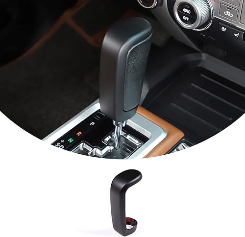 Pegatinas de ABS para pomo de palanca de cambios de automóvil para Toyota Tundra 2007 2008 2009 2010 2011 2012 2013 2014+ 2021 Sequoia 2008-2020
