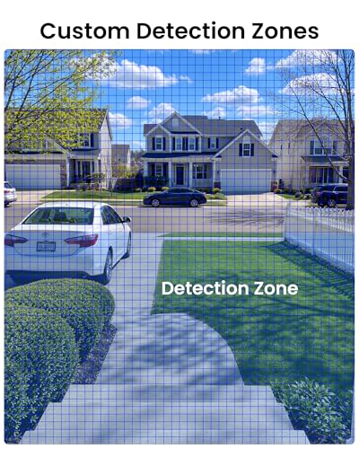 Image of ZOSI 8CH 3K Lite Home Security Camera System Outdoor Indoor, AI Human /Vehicle Detection, Night Vision, 4pcs 1920TVL 1080P Metal CCTV Cameras, Remote Access, H.265+ 8 Channel Video DVR No Hard Drive
