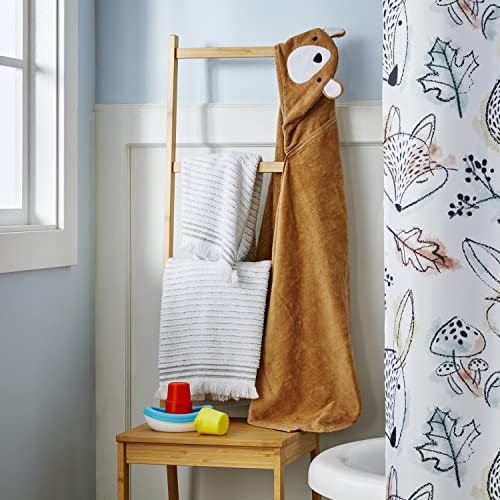 Image of SKL Home Sketched Woodland Hooded Bath Towel 51.00 inch x 23.00 inch