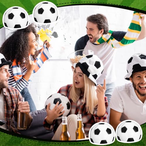 Image of Leinuosen 24 Pcs Resin Soccer Base Centerpieces Place Card Holder Soccer Shaped Table Number Holder Name Place Photo Stand for Sports Events Wedding Party