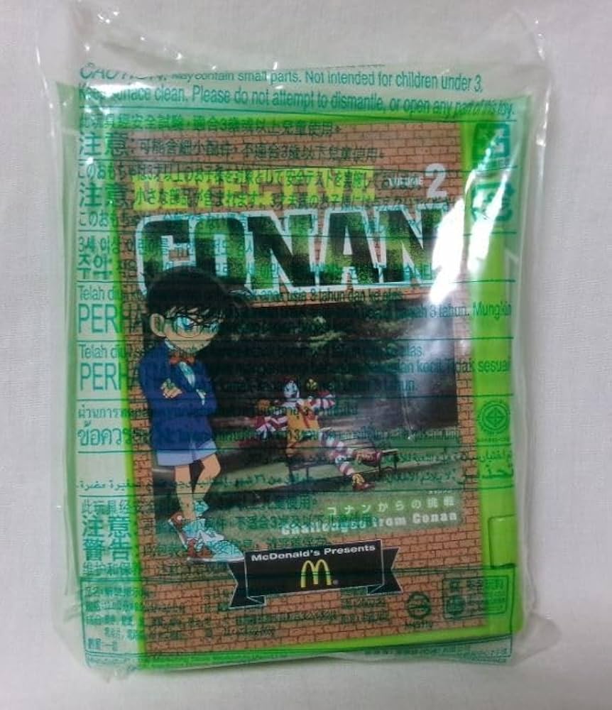 ハッピーセットのおもちゃコレクションです！ 2007 名探偵コナン ハッピーセット Detective Conan McDONALD'S