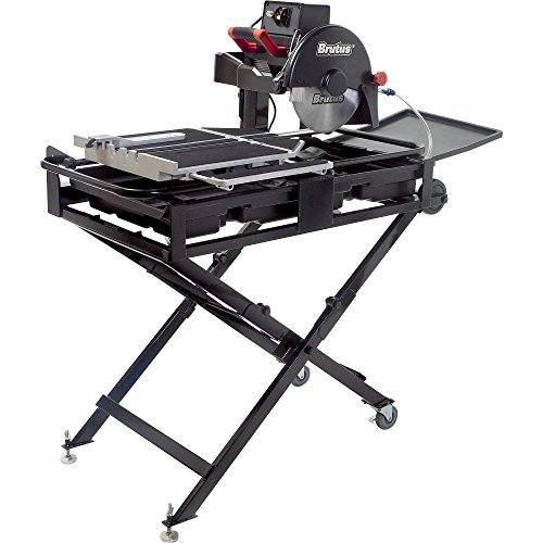 Brutus 61024Br Professional Tile Saw With 10-Inch Diamond Blade, 1-1/2 Hp Motor And Stand, 24-Inch #TOP10
