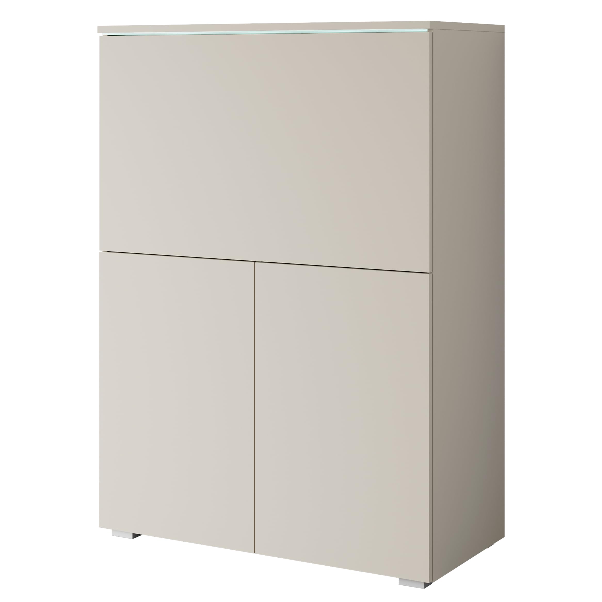 MINIO go for it - Bureau de secrétaire Veve avec Plateau Rabattable
