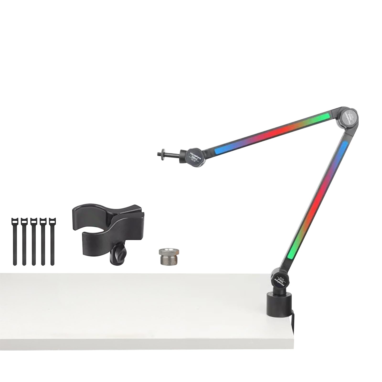 Robuster Overhead-Mikrofonarm mit einfacher Montage, klappbarer Mikrofonständer für professionellen Multi-Winkel-Rotations-Mikrofonständer