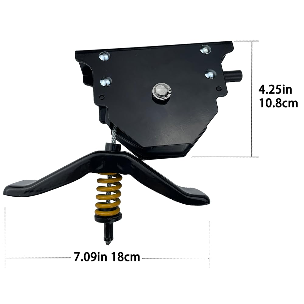 LC159056 159056 ﻿Alza-pneumatico da scorta, verricello per pneumatico di scorta compatibile con camper, roulotte, camion, autocaravan, supporto per pneumatico di scorta con cavo offset, verricello per