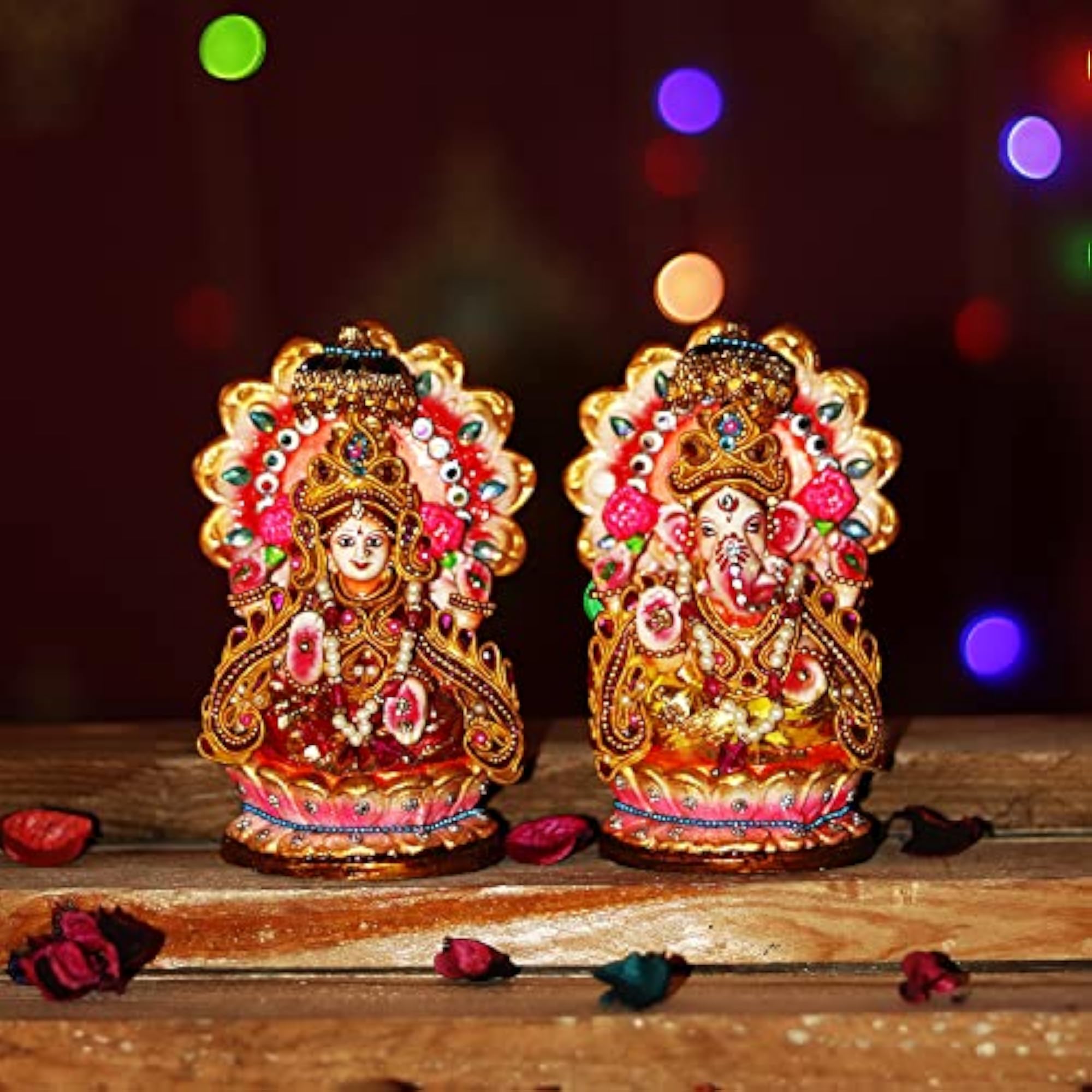 Laxmi Ganesh Eco-Friendly Murti Idol Statue for Home Decor