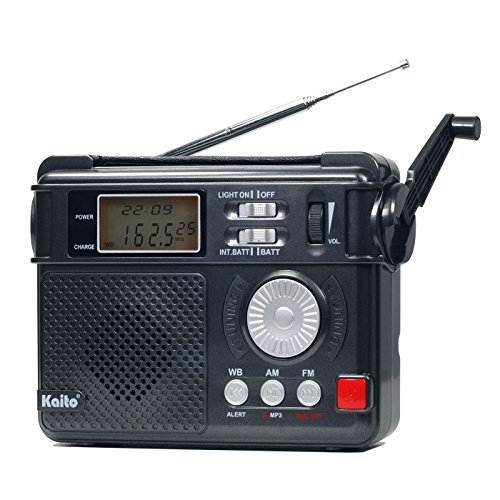 image for Kaito KA346 Digital 4-Way Powered AM/FM NOAA Weather Alert Emergency R