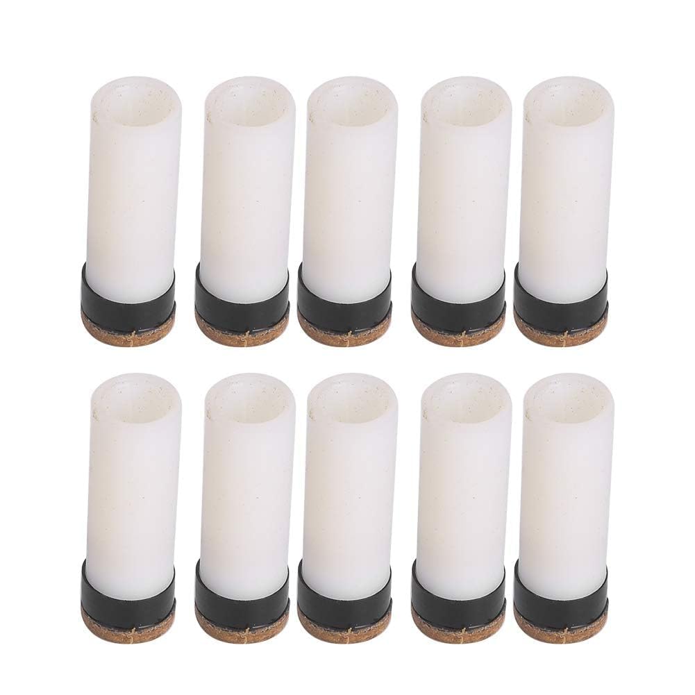 Agatige Punte per Stecche da Biliardo 10-13 mm, 10 Pezzi Ricambio a Vite