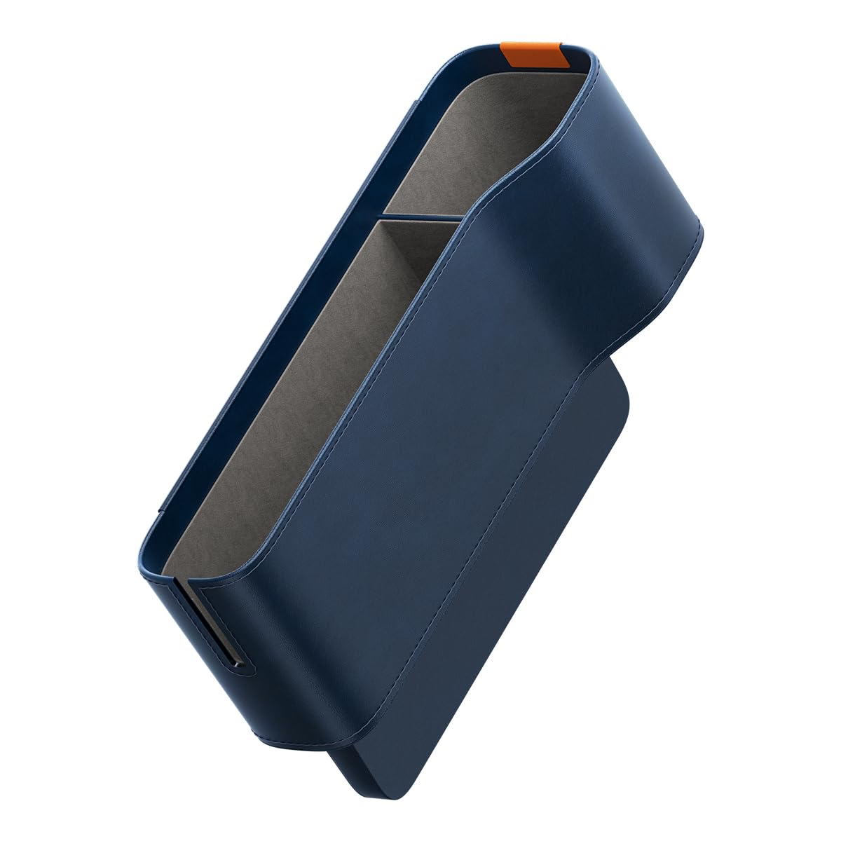 Baseus Car Seat Organizers Storage Box Console Car Organizer Side Pocket with Cup Holder for phones, Wallets, Keys, Passenger & Driver Side (Blue)