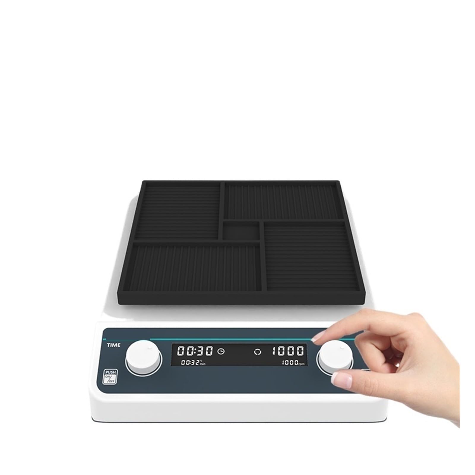 Labor-Mikroplatten-Oszillator Mit Einstellbarer Geschwindigkeit, Mikroplatten-Mischer, Labor-Petrischale, Kolben, Oszillator-Schüttler, Laborausrüstung Professionelle Laborausrüstung