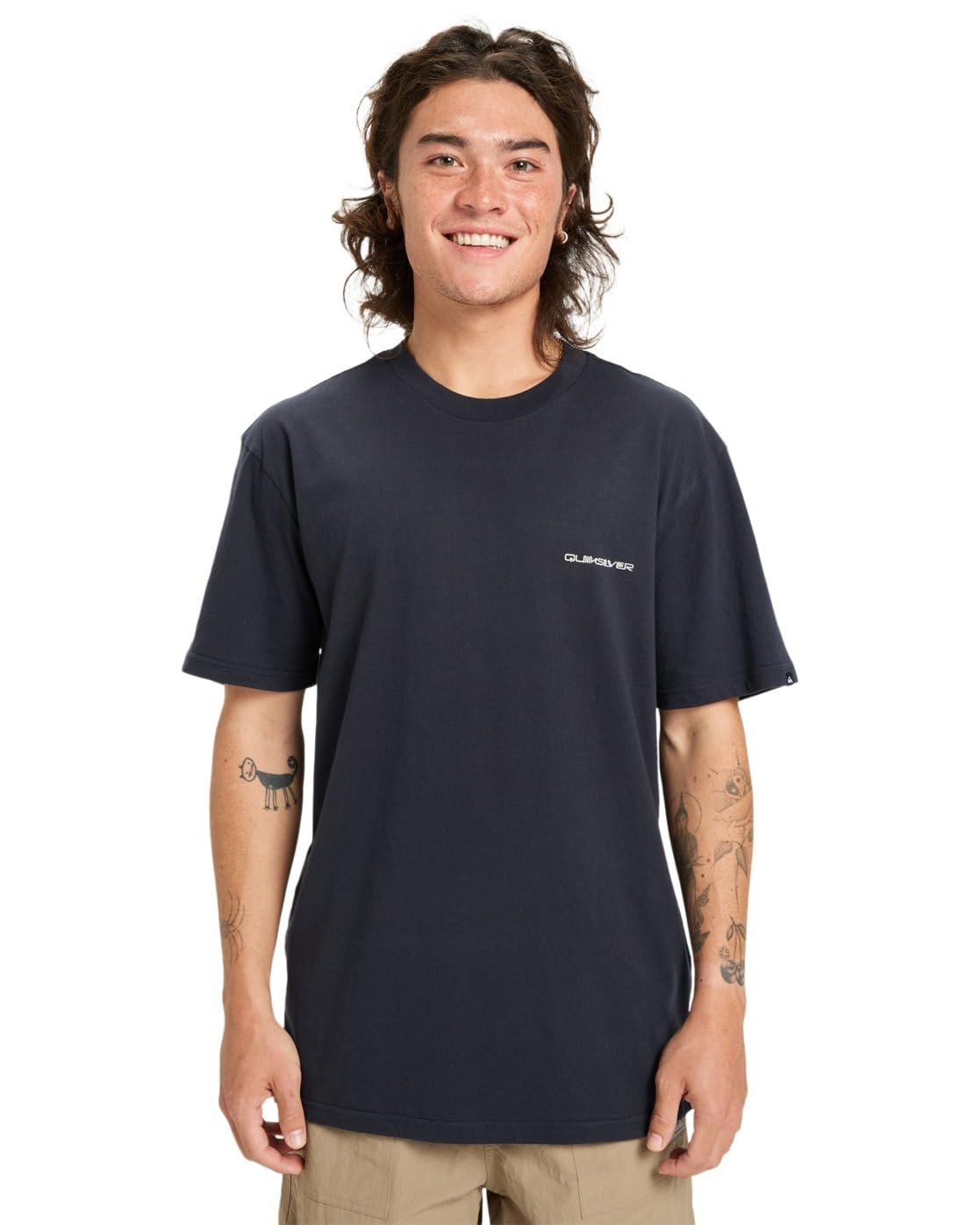 Quiksilver Men's Dark Navy Ev Desert Waves - Short Sleeve T-Shirt - Blue