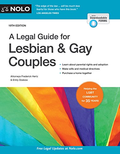 Legal Guide for Lesbian & Gay Couples, A (Legal Guide for Lesbian and Gay Couples)