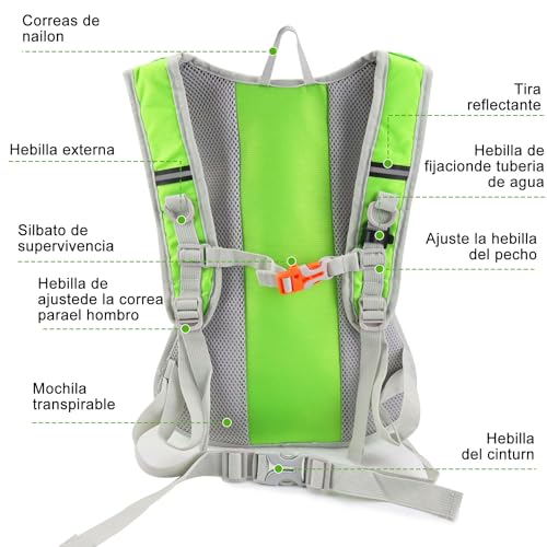 Consejos y reviews para comprar Mochilas para correr para comprar online. 12 Imagen adicional